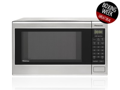 Stainless Steel Panasonic 1.2 Cubic Ft Microwave